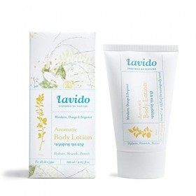 LAVIDO Lotion Corporelle Aromatique Mandarine Orange/Bergamote 120 ml 1 Unité