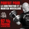 Powerstar 100% CFM WHEY ISOLATE 1kg | 96,5% Protéine s.s. | Poudre de protéine pour la musculation | Fabrication allemande | 