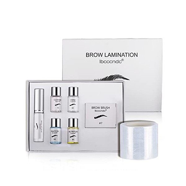 Kit Lamination et Couleur des Sourcils,Sourcils Sourcils Perm, Brow Lift Kit Sourcil pour Maison Salon, Eyelash&Brow Laminati