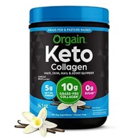 Orgain Keto Collagène Vanille 400 g