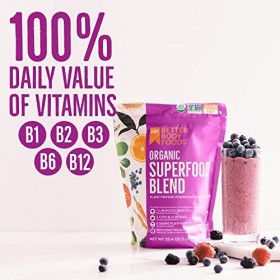 BetterBody Foods LIVfit Superfood Protein Blend 360 Grams, 30 Day Supply by BetterBody Foods