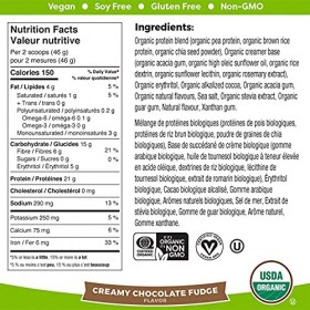 Orgain Nutrition Organic Plant Protein Powder - Creamy Chocolate Fudge 2.03 LB