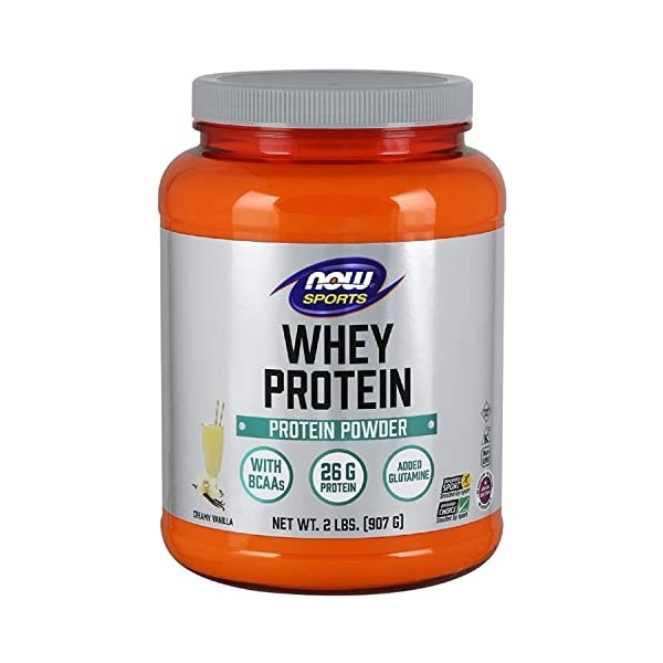 NOW Foods Sports Whey Protein Natural Vanilla -- 2 lbs