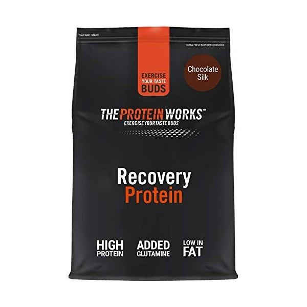 Protéine Récupération Musculaire - Recovery Protein - THE PROTEIN WORKS - Chocolat - 2kg