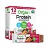 Orgain Plant Protein Bar Peanut Butter Choc 40g Boîte de 12 