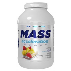 All Nutrition Poudre Complexe de Protéines DAccélération de Masse Banane