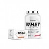 Superset Nutrition | Programme Muscle Recovery - 100% Whey Proteine Advanced 900g Fraise Yogourt - Bcaa Xtreme | Récupération