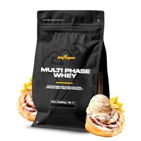 BigMan | Multi-Phase 2,26 Kg Vainille Cannelle | Protéine séquentielle | Protéine de lactosérum | Hydrolysat de protéines |