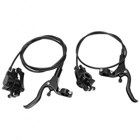 Alomejor Jeu de Freins Hydrauliques, Jeu de Freins à Disque Sensibles, Huile Minérale pour Remplacement 1 