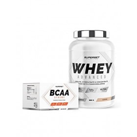 Superset Nutrition | Programme Muscle Recovery - 100% Whey Proteine Advanced 900g Cookies - Bcaa Xtreme | Récupération muscul