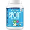 Orgain Nutrition Organic Sport Protein Powder - Vanilla 2.01 LB