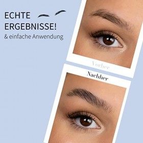 fleeky Eyebrow Fix Gel – Formage des sourcils avec brosse double face en cire et gel parfait pour des brows simples ou pleins