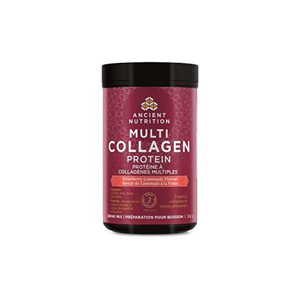 ANCIENT NUTRITION Multi Collagen Protein - Strawberry 262g