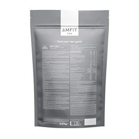 Marque Amazon - Amfit Nutrition Pro - Protéines de lactosérum en poudre, Saveur fraise, 2.27kg