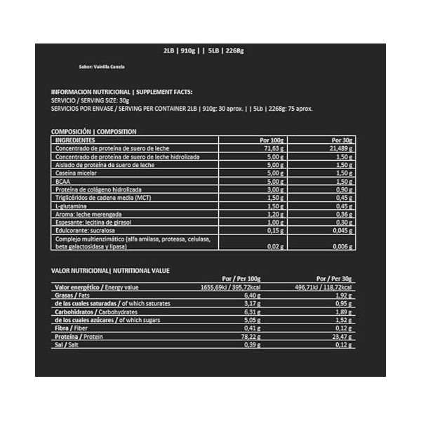 BigMan | Multi-Phase 2,26 Kg Fresse | Protéine séquentielle | Protéine de lactosérum | Hydrolysat de protéines | Caséinate 