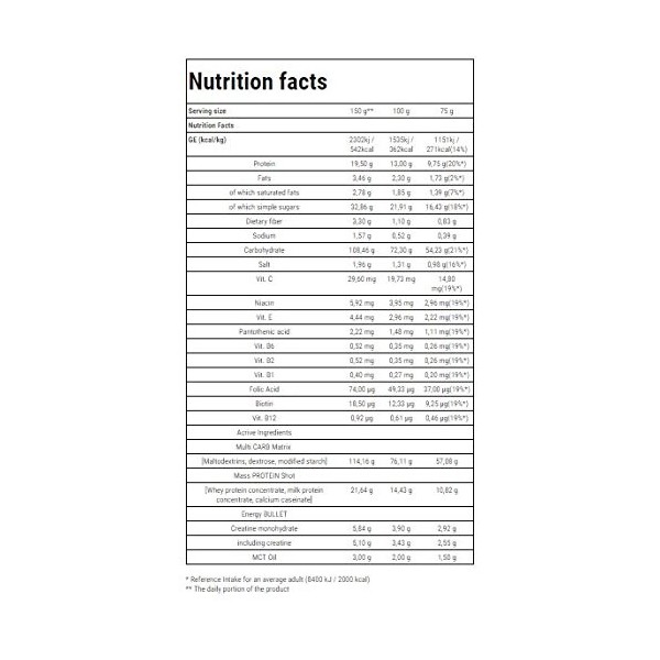 Trec Nutrition Magnum 8000, 5450g, Banana, Mass Gainer Bulk Protéine Whey en Poudre