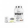 Superset Nutrition | Programme Prise De Muscle Sec Avancé - 100% Whey Proteine Advanced 900g Chocolat - Créa Max | Maximise l