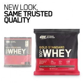 24 x 100% Whey Gold Standard sachet 30g Chocolat
