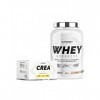 Superset Nutrition | Programme Prise De Muscle Sec Avancé - 100% Whey Proteine Advanced 900g Cookies - Créa Max | Maximise le