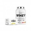 Superset Nutrition | Programme Prise De Muscle Sec Avancé - 100% Whey Proteine Advanced 900g Mangue Fraise - Créa Max