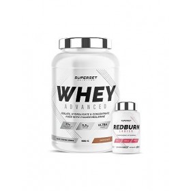 Superset Nutrition | Programme Fitness Remodelant - 100% Whey Proteine Advanced 900g Choco Nut - Redburn Ladies | Obtiens une