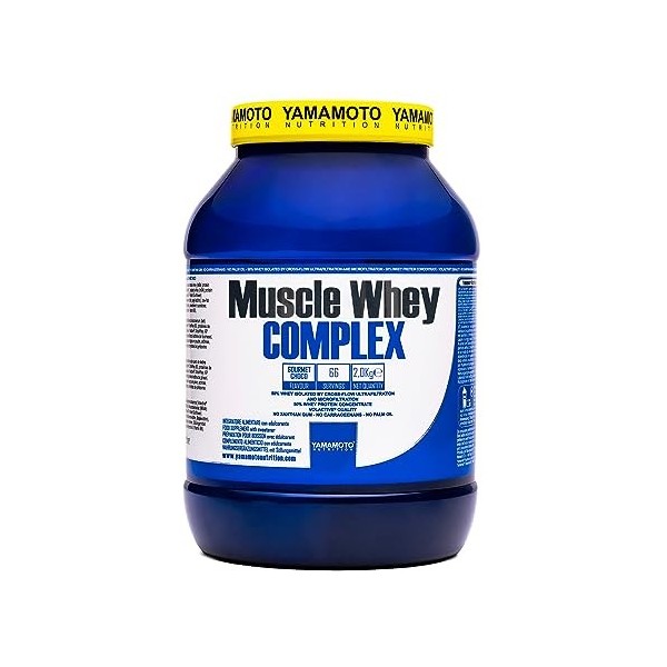 Muscle Whey Complex, Gourmet Chocolate - 2000g