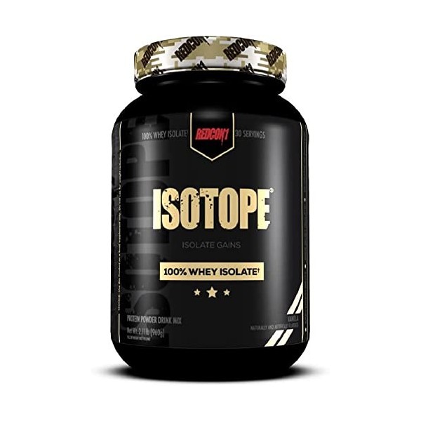 Isotope - 100% Whey Isolate, Vanilla - 933g