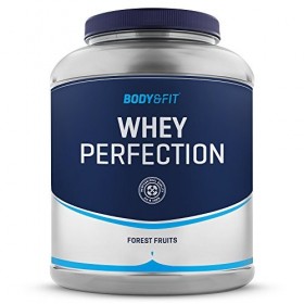 Body&Fit - Whey Protein "Whey Perfection", Milkshake aux Fruits Rouges, 2268 grammes 81 shakes 
