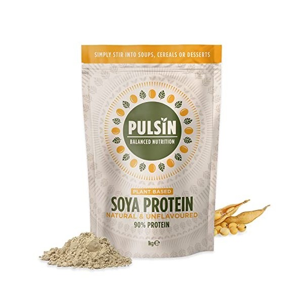 Pulsin Protéine de Soja Isolée 1 kg