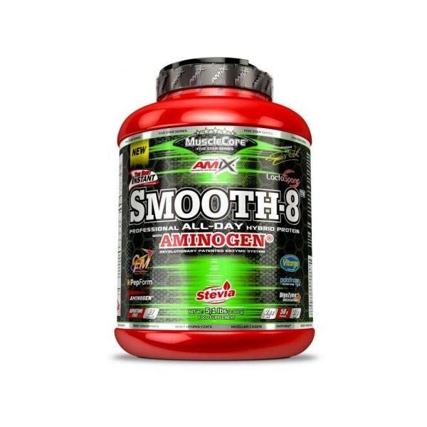 AMIX SMOOTH-8 HYBRID PROTEIN 2,3 KGS - VANILLE