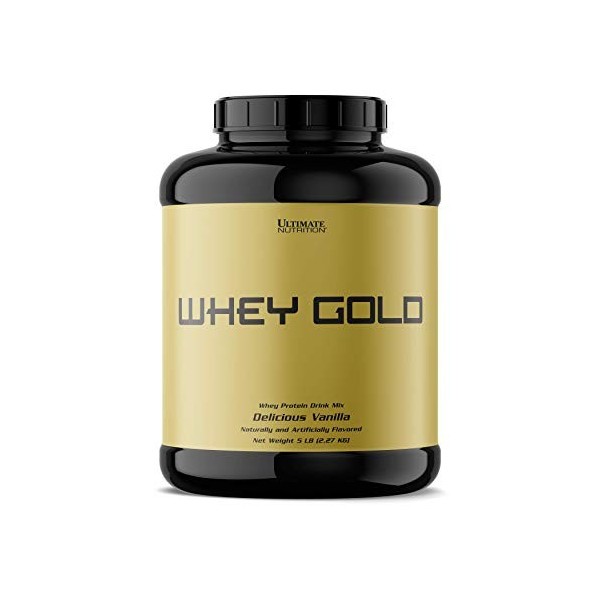 Ultimate Nutrition Whey Gold Vanille 5 Lbs