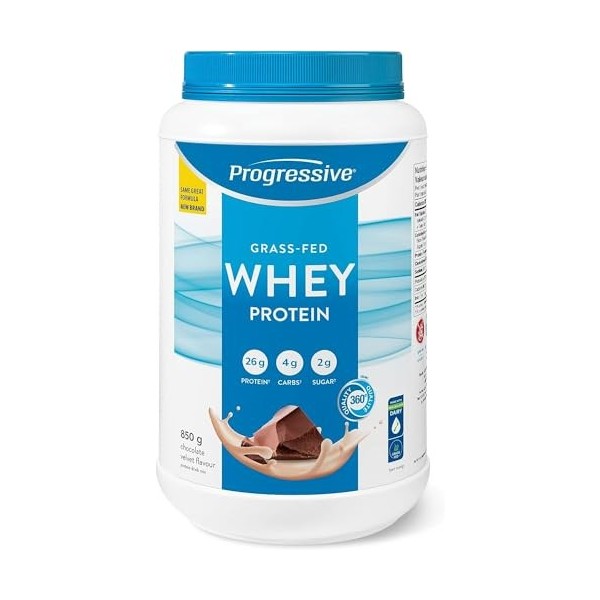 Progressive Grass Fed Whey Protein - NEW 850g​ Chocolate Velvet​