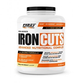 IRON CUTS 2200g Vanille creme glacée 