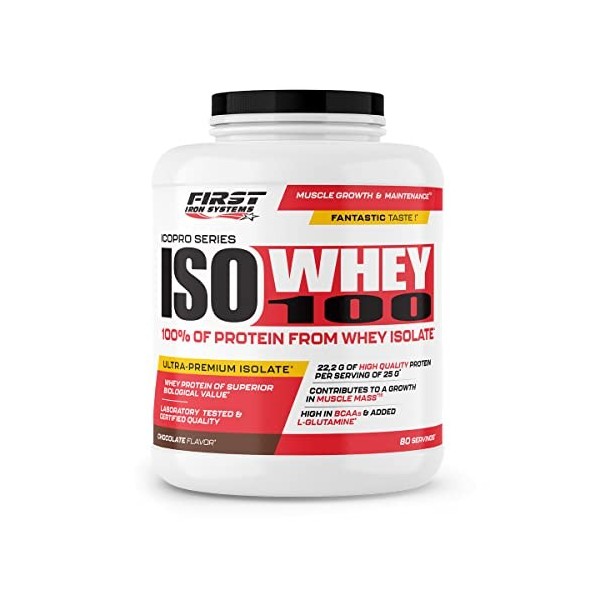 ISO WHEY 100 2000g Proteine Chocolat 