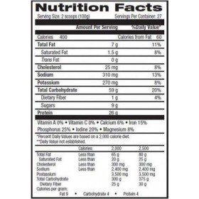 WEIDER MEGA MASS 4000 4 KGS - VANILLE