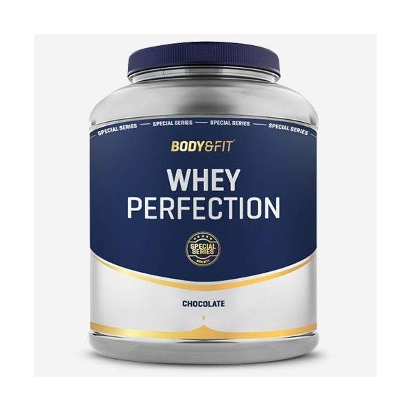 BODY & FIT Whey Perfection Special Series" - Whey Protein sans additifs artificiels" Pot de 2,27kg - Gout: Chocolat