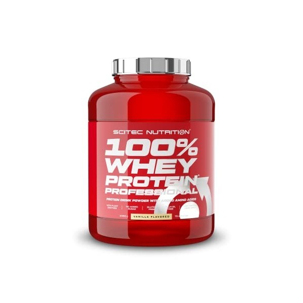 Scitec Nutrition PROTEINE 100% Whey Protein Professional, vanille, 2350 g