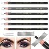 White Waterproof Eyebrows Pencil Tattoo Makeup And Microblading Supplies Kit-Permanent Eye Brow Liners In Waterproof Eyebrow 