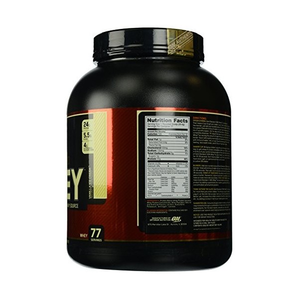 Whey Gold Standard 5 Lb - Vainilla Ice Cream