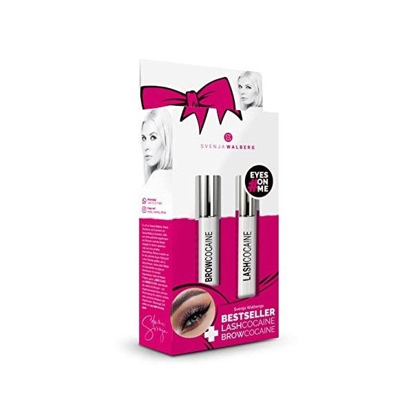 BROWCOCA!NE® Sérum pour sourcils pour une croissance rapide & des sourcils pleins | Eye-Brow Booster vegan by Svenja Walberg 