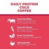 JARA Foodstrong Poudre de protéine de lactosérum alimentaire à lherbe avec curcuma et thé vert, 529 g 16 portions