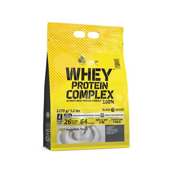 Olimp Sport Nutrition Whey Protein Complex 100% Chocolat-Cerise - 2.270kg