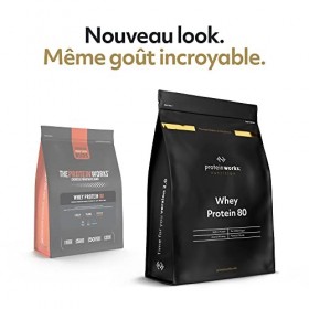 THE PROTEIN WORKS Whey Protéine 80 Concentré | 82% de protéines | Shake à faible teneur en sucre et à forte teneur en proté
