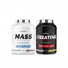 Superset Nutrition | Programme Prise De Masse Avancé - Mass Advanced 2,5kg Chocolat - Créatine Hardcore 1,5 Kg Tropical | Per