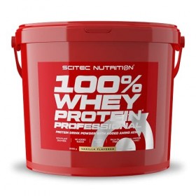 Scitec Nutrition PROTEINE 100% Whey Protein Professional, vanille, 5000 g