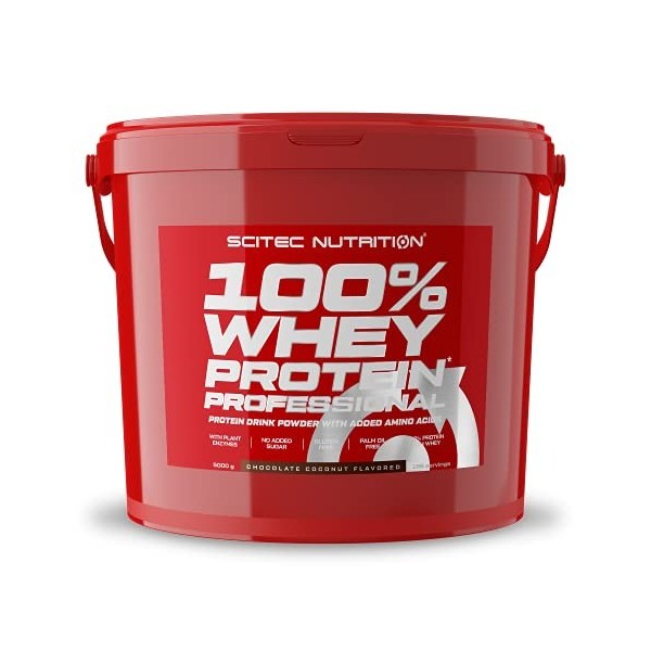 Scitec Nutrition PROTEINE 100% Whey Protein Professional, choco-coco, 5000 g