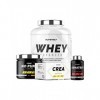 Superset Nutrition | Programme Prise De Muscle Sec Expert - 100% Whey Proteine Advanced 2kg Vanille - No Pump Xtreme - Créa M