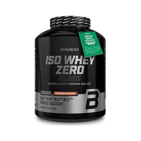 BioTechUSA Iso Whey Zero Black 2270 gr Sabor Fresa