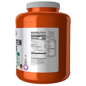 NOW Foods Whey Protein Isolate, Dutch Chocolate, 5-Pound Jar by Now Foods