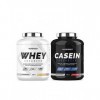 Superset Nutrition | Programme Gain De Muscle Jour & Nuit - 100% Casein Advanced Fraise Yogourt - 100% Whey Proteine Advanced